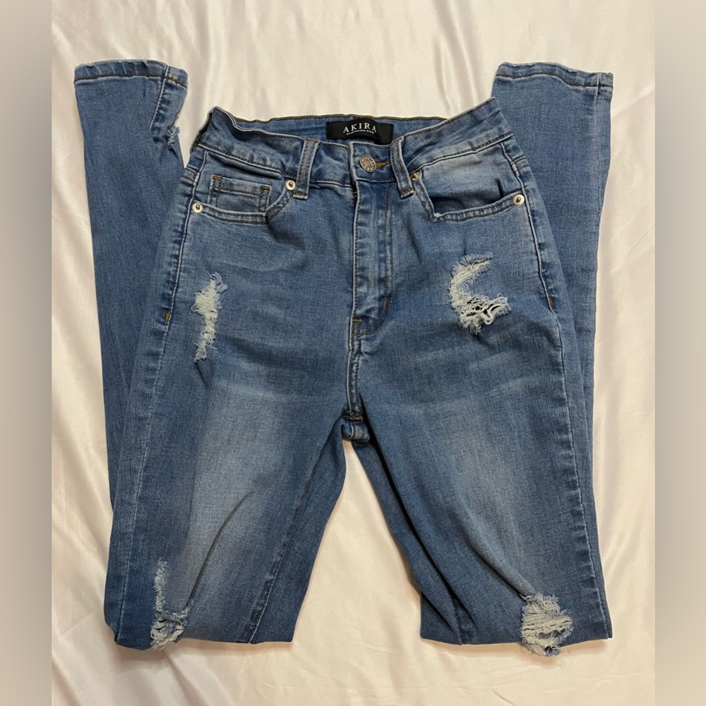 Akira Women’s Blue Jeans - Picture 5 of 7
